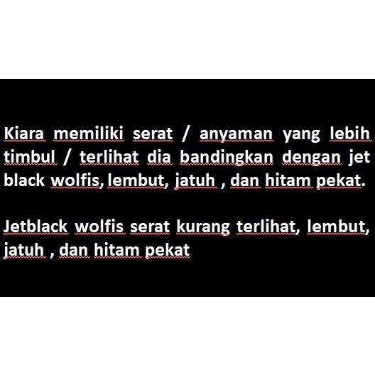 Kain Jetlack / super Jetblack - C10-KIARA