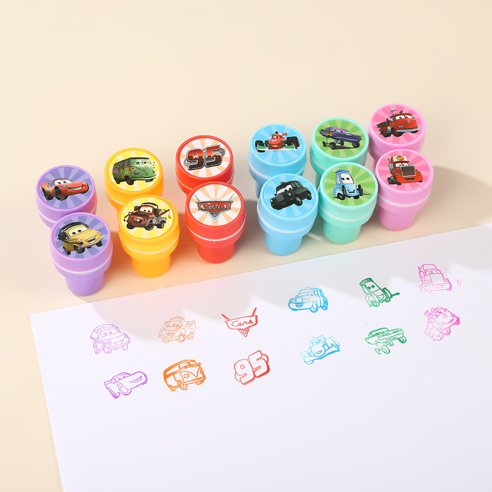 

Disney Cars Party Favors Lightning McQueen Seal Stamps for Kids Birthday Gifts Goodie Bag Fillers Wedding Favors Party Supplies
