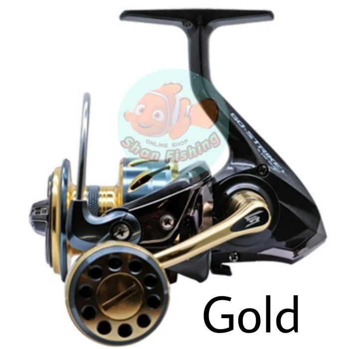Reel GO STRIKE Versus Carbotech SW - Gold, 2000