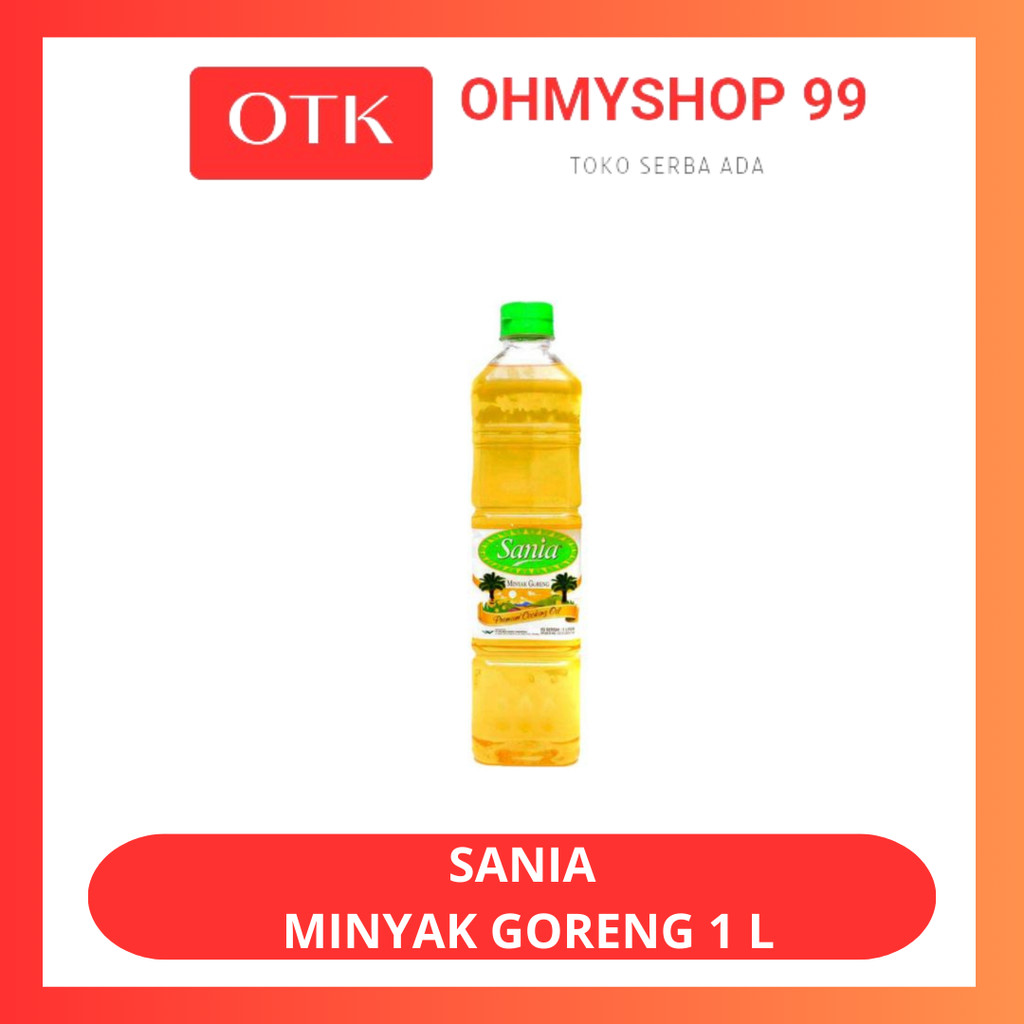 

Sania Minyak Goreng 1 Liter Botol