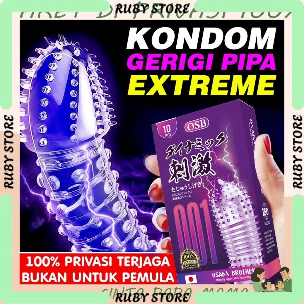 

NEW~ Anyar ~ Kondom Premium 001 - Extreme Sensation Gerigi Geli - Terjaga ~ ruby store
