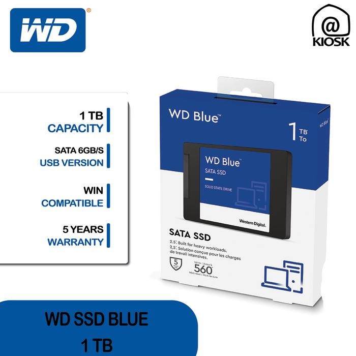WD BLUE SSD 1TB SATA - SSD INTERNAL LAPTOP 2.5 INCH