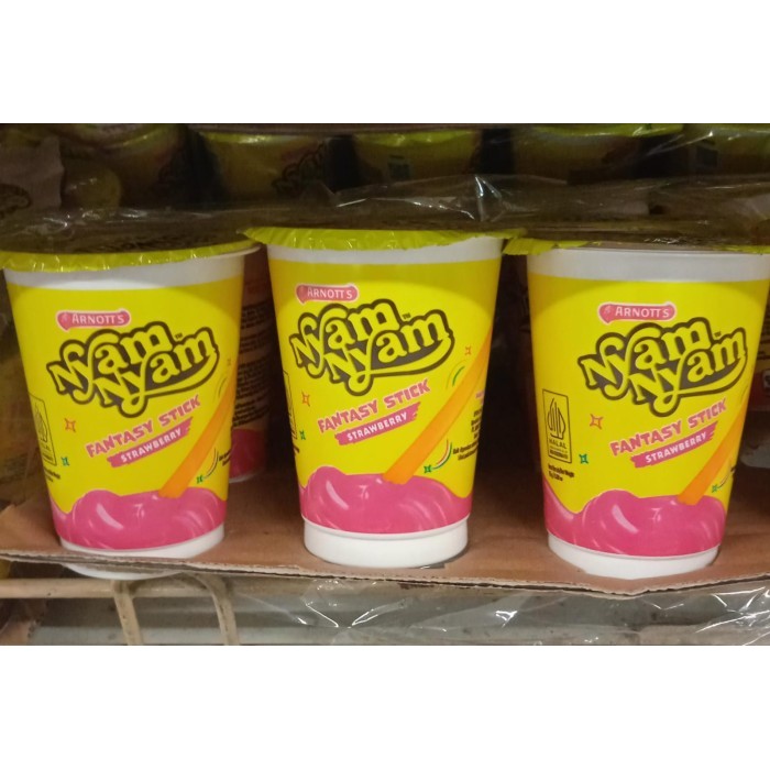 

NYAM 25.GR FANTASY STICK CREAMY STRAWBERY