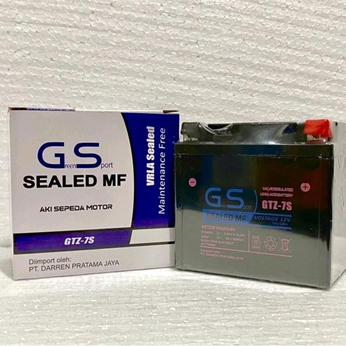 Aki Motor MF GS Vario 125 & Vario 150 GTZ7S