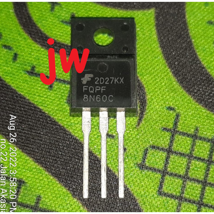 JW-S FQPF8N60C FQPF 8N60C FQPF8N60 8N60 8A 600V TO220 Mosfet