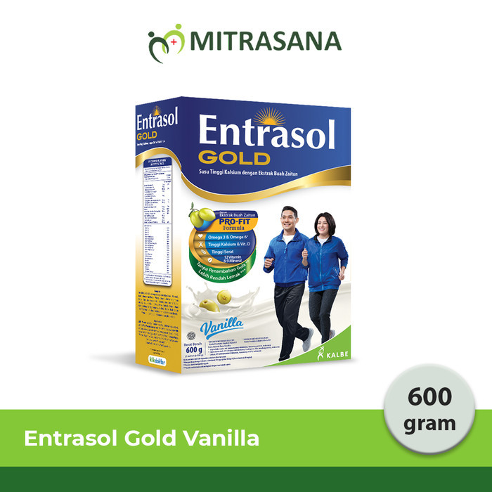 

[[PROMO]]BEST SELLER ENTRASOL GOLD 600gr - KALBE - Vanila
