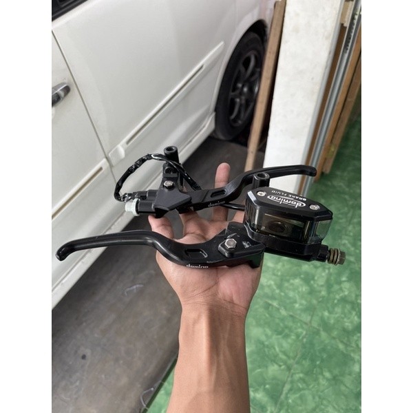 TERMURAH Master rem oval set (kanan+kiri) Domino. Copy RCB va-33