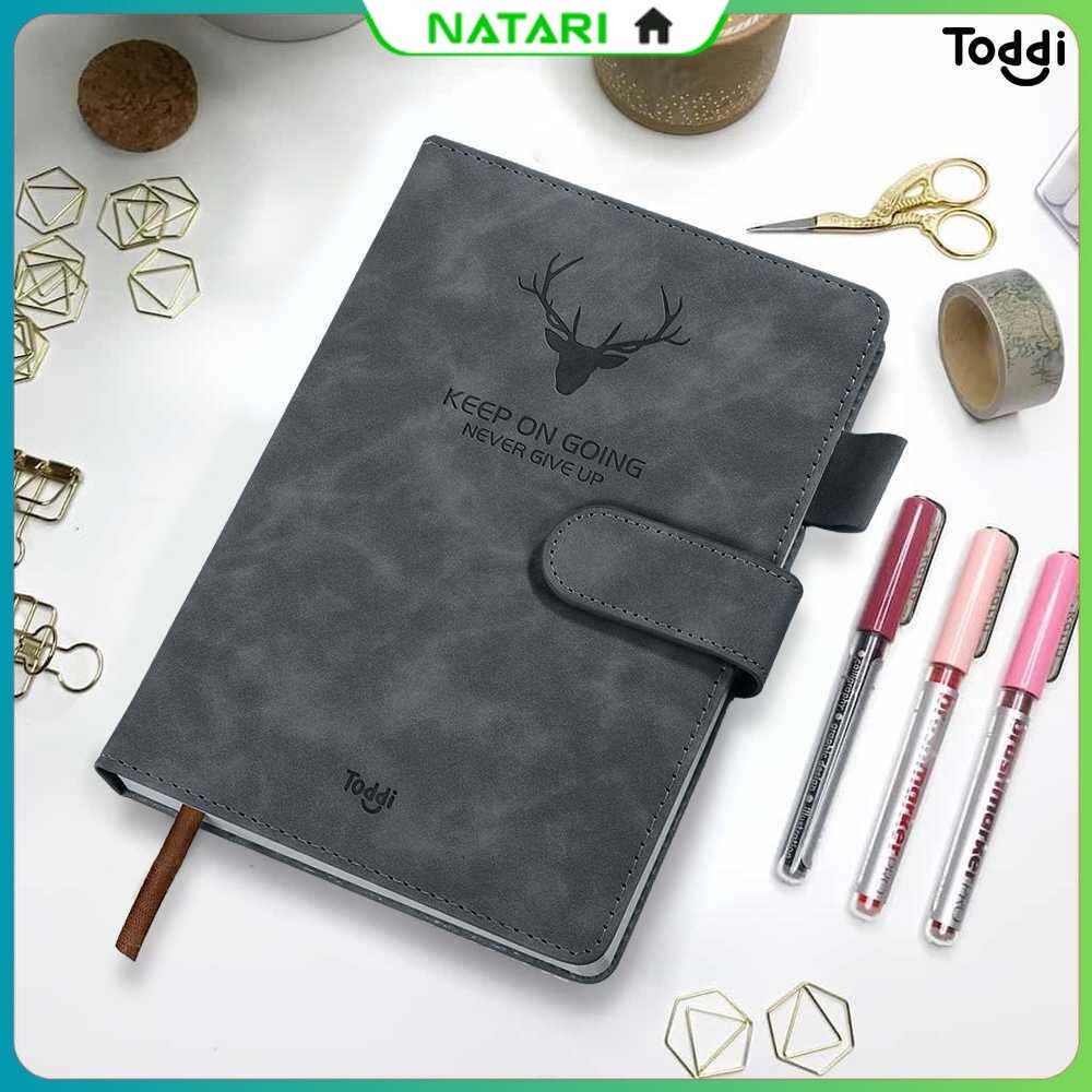 

Toddi Buku Jurnal Hardcover Notebook Diary 68GSM 360 Halaman Grid - TL5