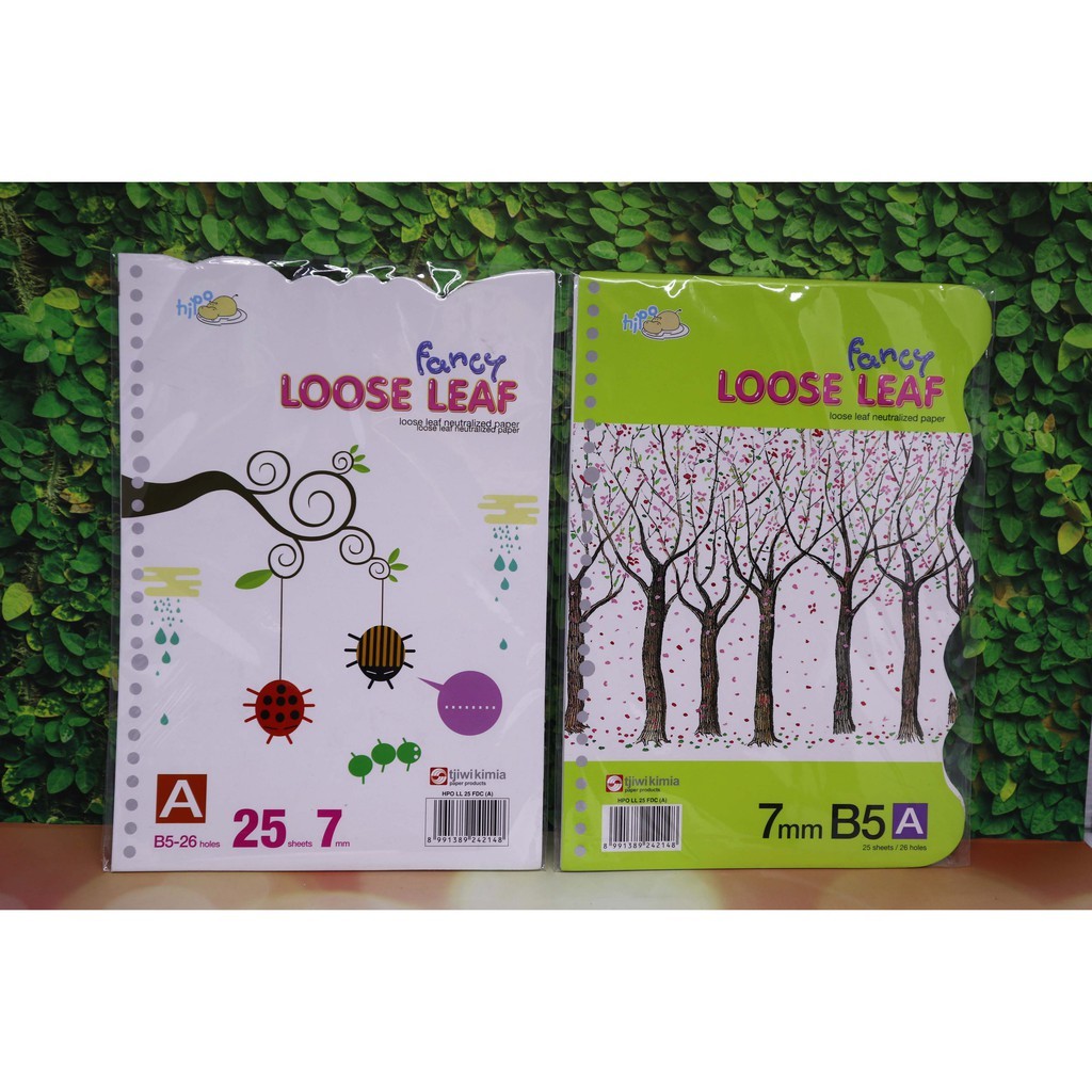 

HPO Kertas Binder Loose Leaf 25 B5 Fancy