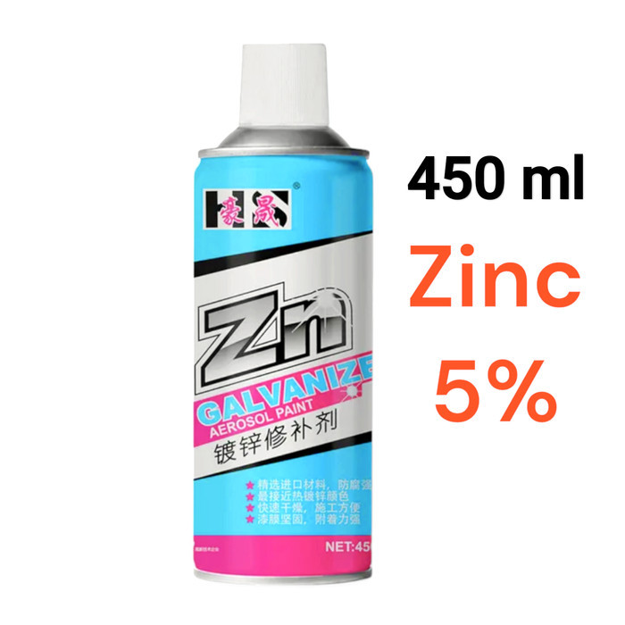 Cat semprot spray Cold Galvanized Galvanizing galvanis anti karat 5%