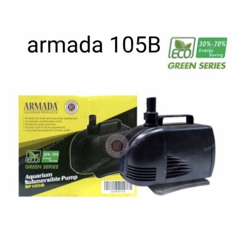 MIDIJAYA  armada 105B power head pompa celup kolam ikan hias 105B 105 B