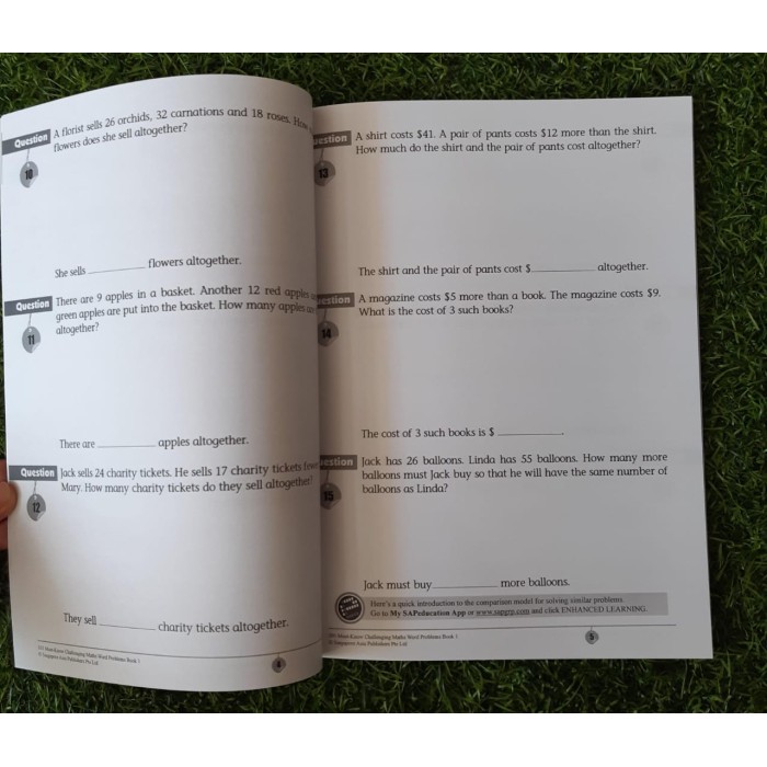 

101 Must Know Challenging Maths Word Problem - book 3