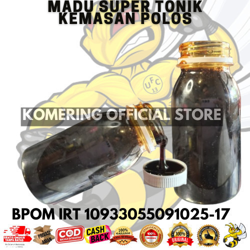 

PRIVASI madu super tonik kemasan polos tanpa label isi 60ml madu stamina pria