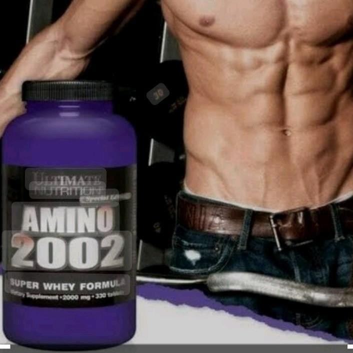 Suplemen Otot Amino 2002 Ultimate Nutrition Isi 100 Tablet Asli