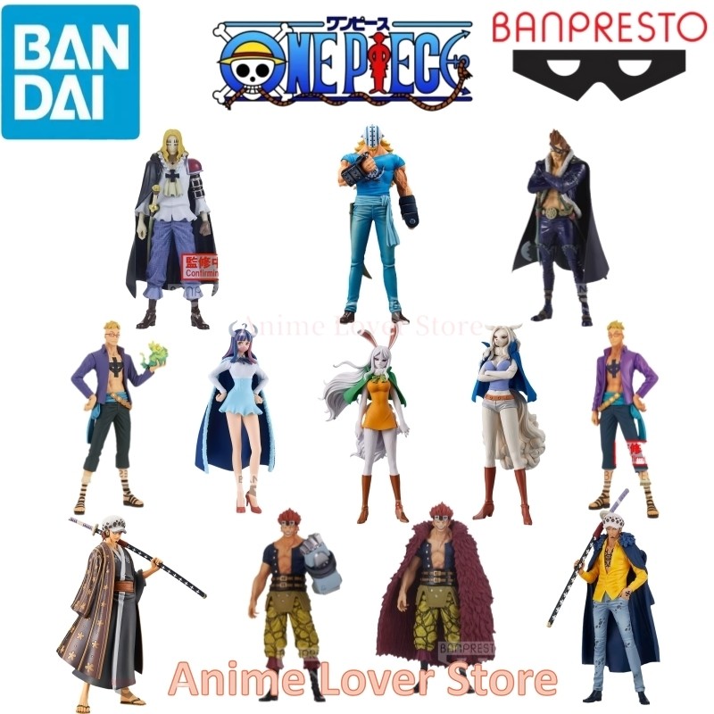 Bandai Banpresto Original One Piece DXF Wano Country Law Carrot Killer Kid Marco Ulti Wanda Hawkins 