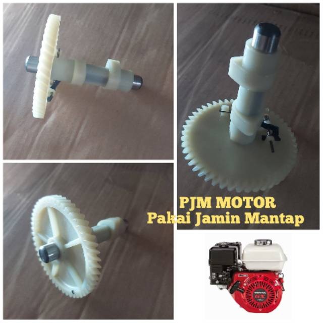 

As Noken cam shaft As klep Mesin Gx160 Gx200 5.5Hp 6.5Hp Nylon Serong amplas