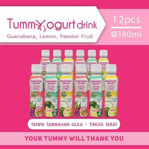 

Yogurt Heavenly Blush Tummy Drink Sugar Free All Variant 12x180 ml