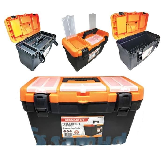 

TOOL BOX BESAR KENMASTER H415 / TOOLBOX ALAT / TEMPAT KOTAK PERKAKAS