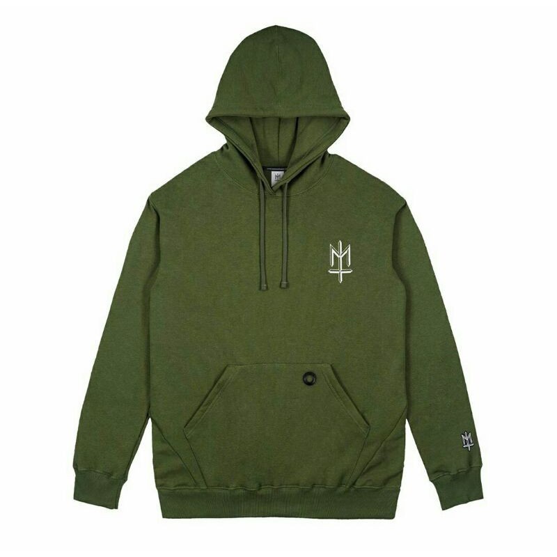 MATERNAL DISASTER HOODIE (HD 012 GREEN ARMY)