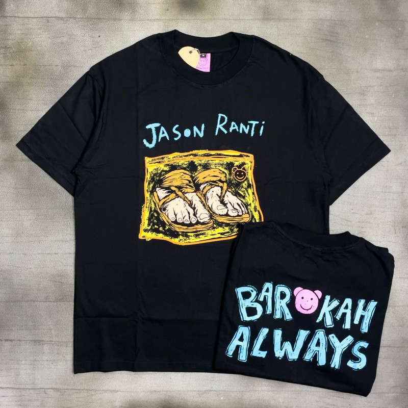 Jason Ranti - Barokah Always | Tshirt Black Original Merchandise