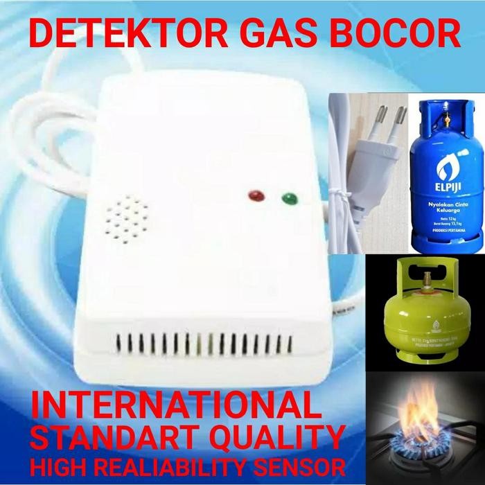 

Gas Detektor LPG Bocor Alarm Standalone