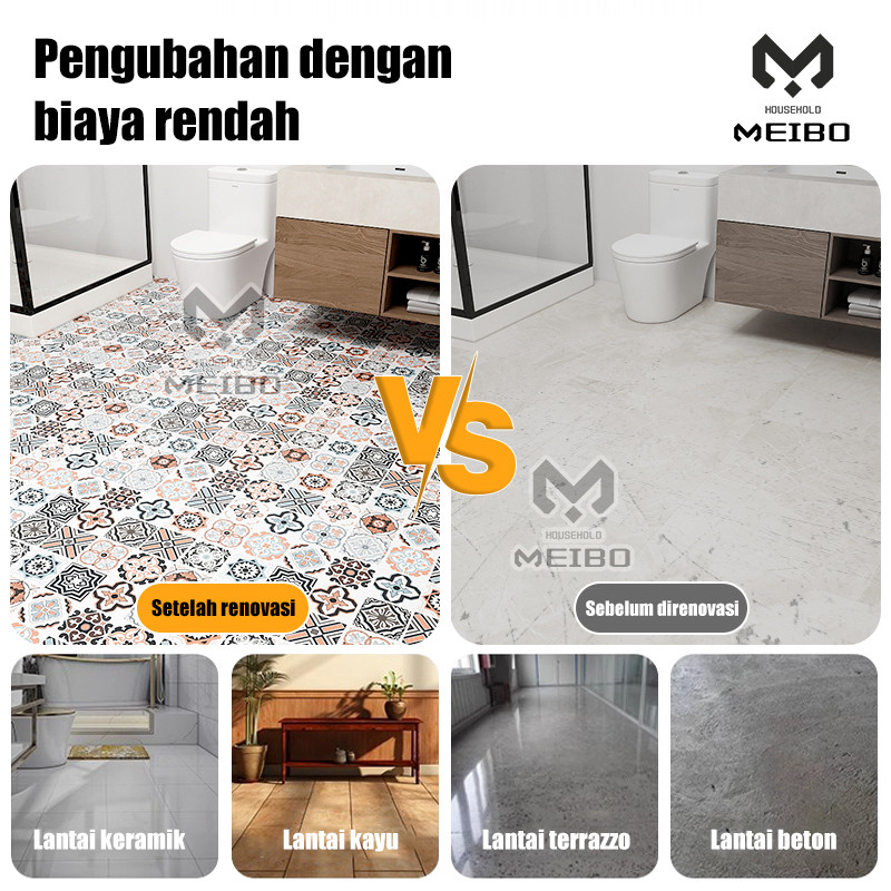 REHANANN1 KARPET LANTAI MOTIF KAYU / KARPET LANTAI ROLL VINYL ROLL/ VINYL GULUNG PANJANG DEKORASI