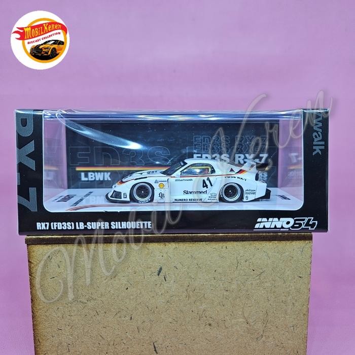 Pee99 diecast Inno 64 LBWK Liberty Walk LB-Silhouette works LBWK (FD3S) RX-7 LB-Super Silhouette Maz