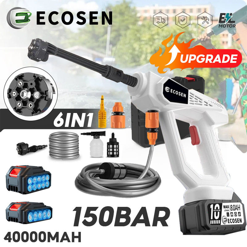 ECOSEN 899VF 150Bar Mesin Cuci Mobil dan Motor Mini Portable Termurahm semprotan cuci motor alat pen