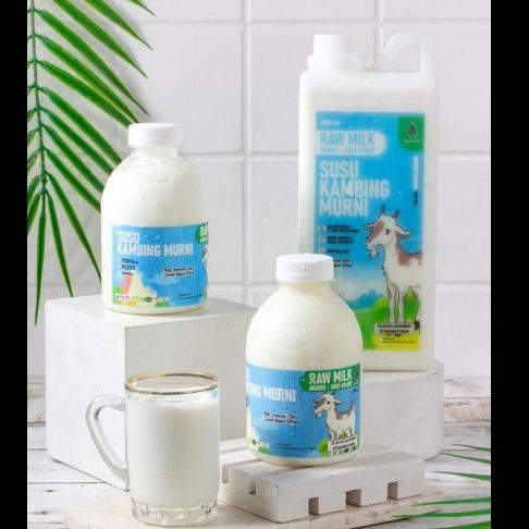 

NG Pure Organic Raw Goat Milk Susu Kambing Murni 1liter