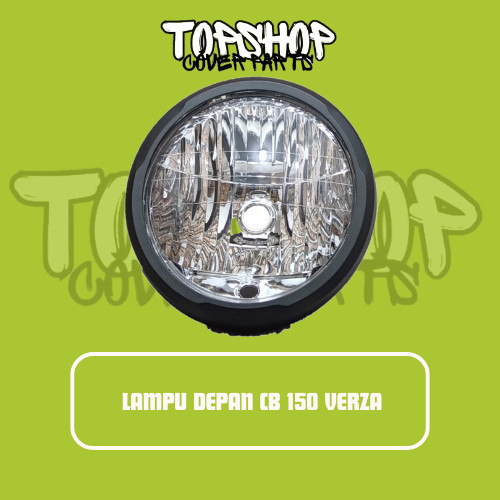 Win - Headlamp Lampu Depan Reflektor Cb 150 Verza Cb150Verza Cb150 Verza Sepaket Mangkok Lampunya