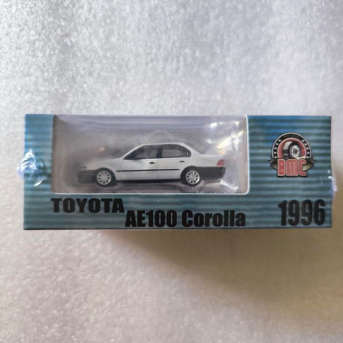 BM CREATIONS TOYOTA 1996 COROLLA AE100 WHITE WITH BLACK BUMPER