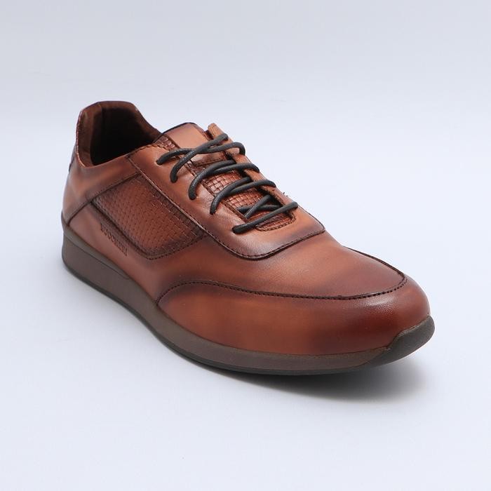 SEPATU CASUAL PRIA BUCCHERI VISHNU COKELAT - 42