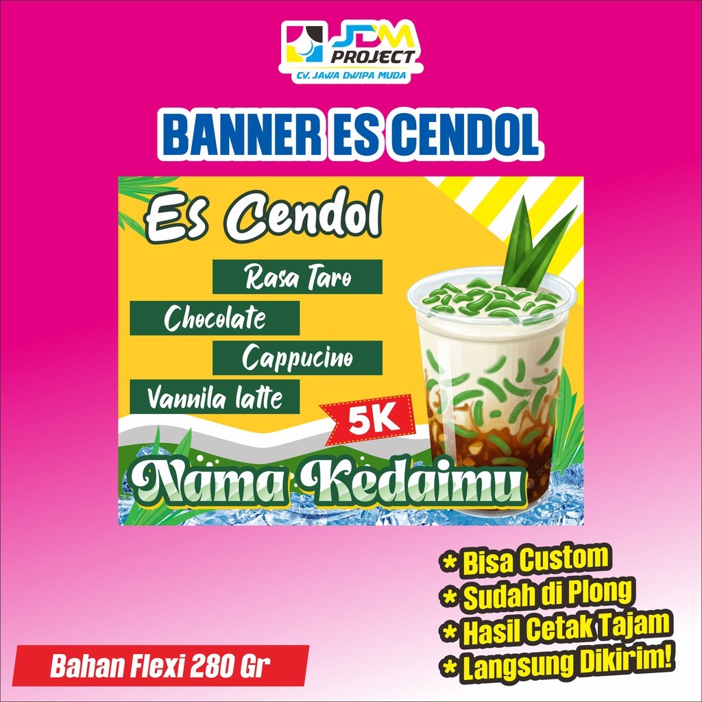 Cetak Kilat - SPANDUK BANNER MURAH ES CENDOL