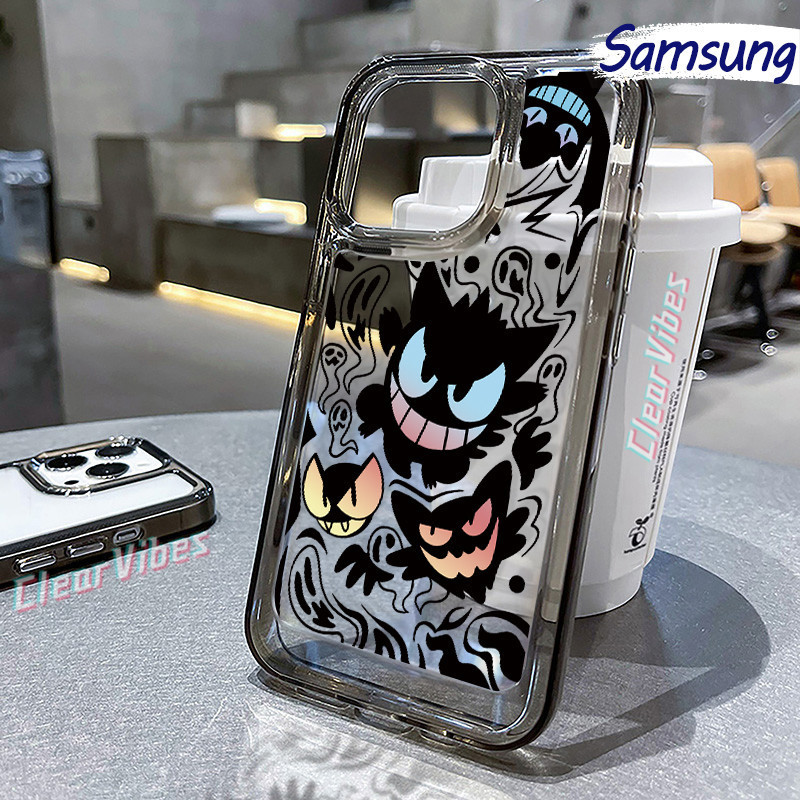 Keren Gengar Glossy PC HardCase Samsung Galaxy A15 A05 A05s A55 A06 A14 A13 A24 A54 A35 A23 A33 A53 