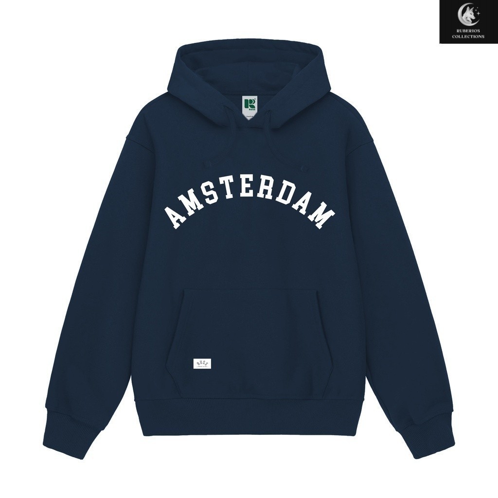 Russ Sweater Hoodie Amsterdam Navy Blue