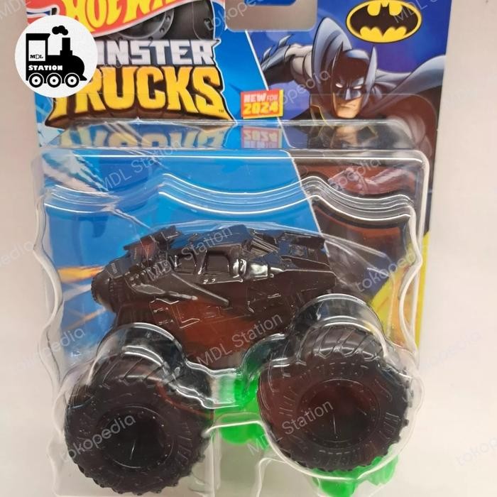 XCMH Hot Wheels Monster Trucks - DC BATMAN BATMOBILE