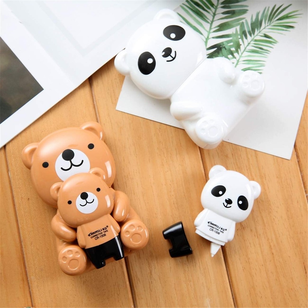 

Yamata 2 Pcs Tip X Beruang Ibu dan Anak Hewan Lucu untuk Perlengkapan Kantor Sekolah Siswa Universal