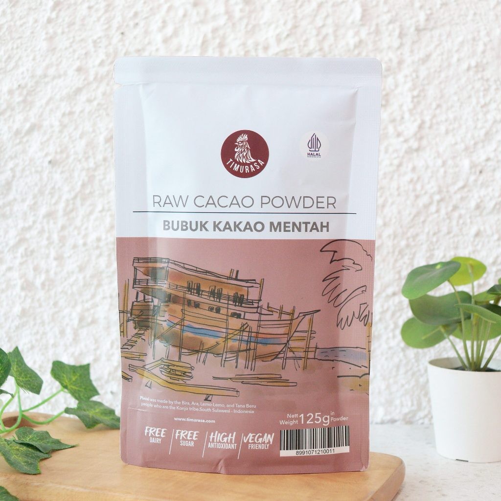 

125G Organic Cacao Powder - Bubuk Cokelat Organik - TIMURASA