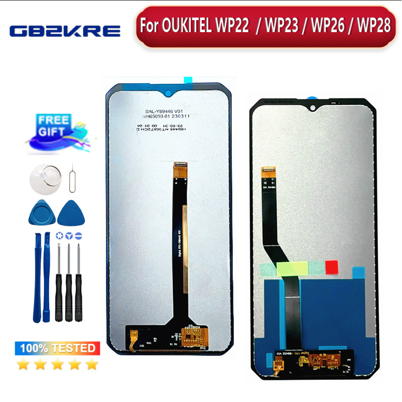 New Original Touch Screen LCD Display For OUKITEL WP22 oukitel wp26 WP28 OUKITEL WP23 OUKITEL WP23 P