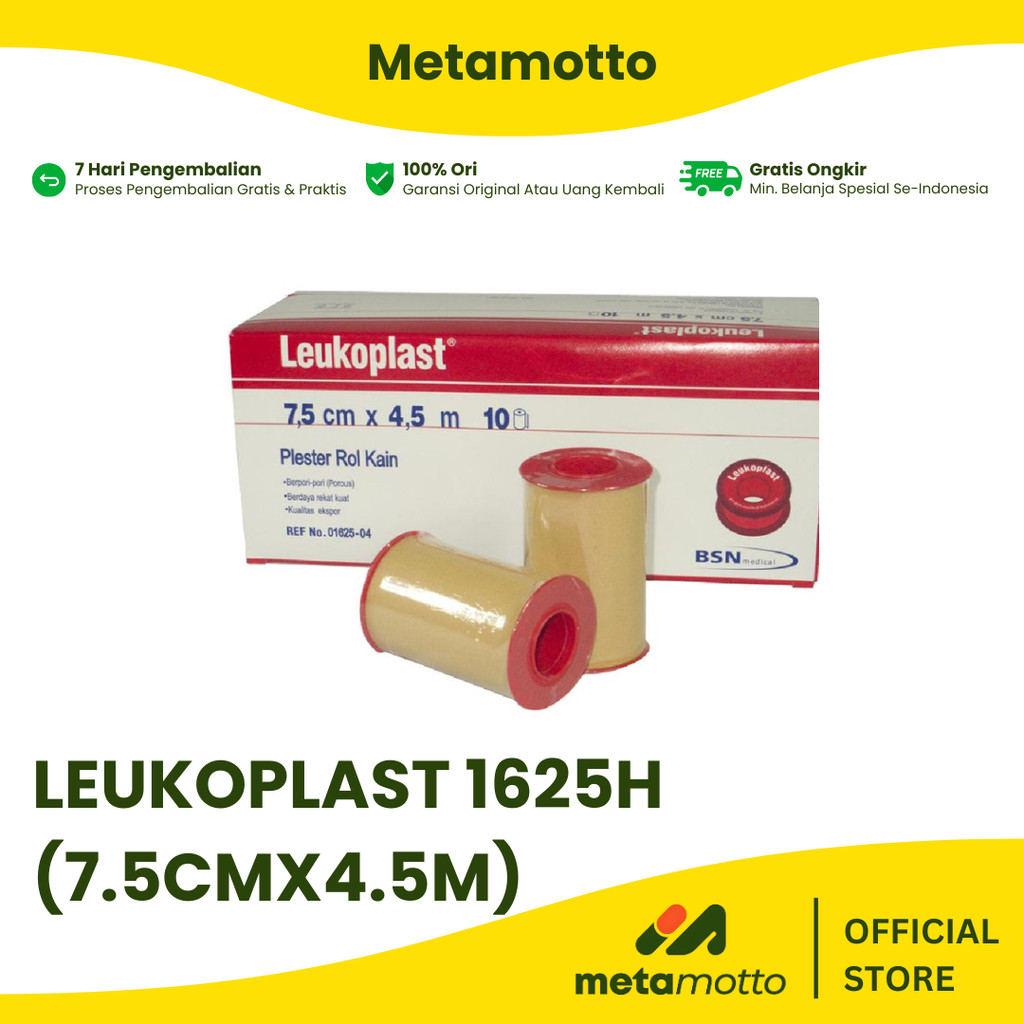 Plester Leukoplast / Plester Roll Kain / Plester BSN - Metamotto