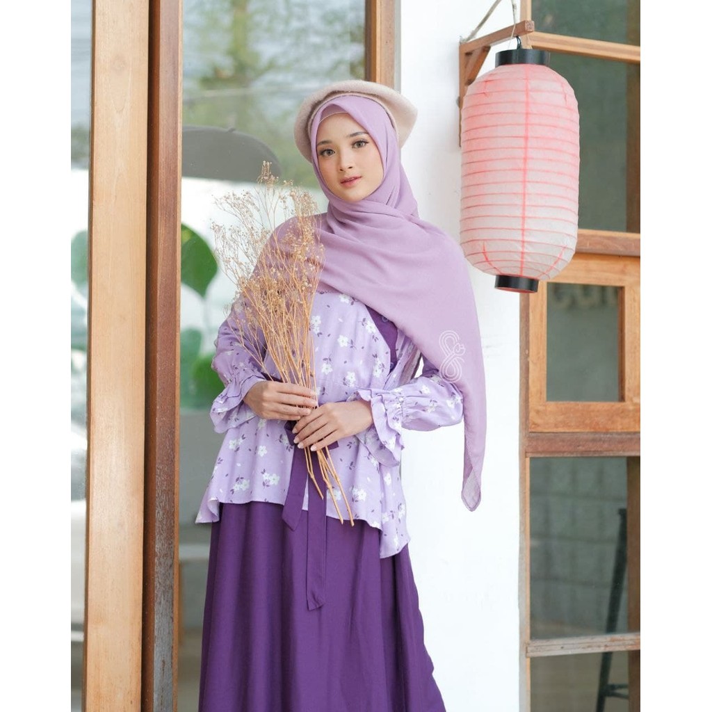 SQUADA | HYE HANBOK - Gamis Wanita Rayon Premium Kekinian Homedress Bumil Busui Menyusui Friendly Da