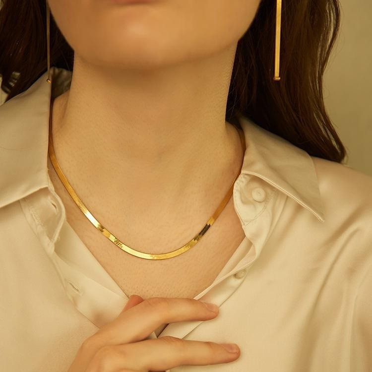 Kalung Titanium Kalung Belut PriaKalung Titanium PriaKalung