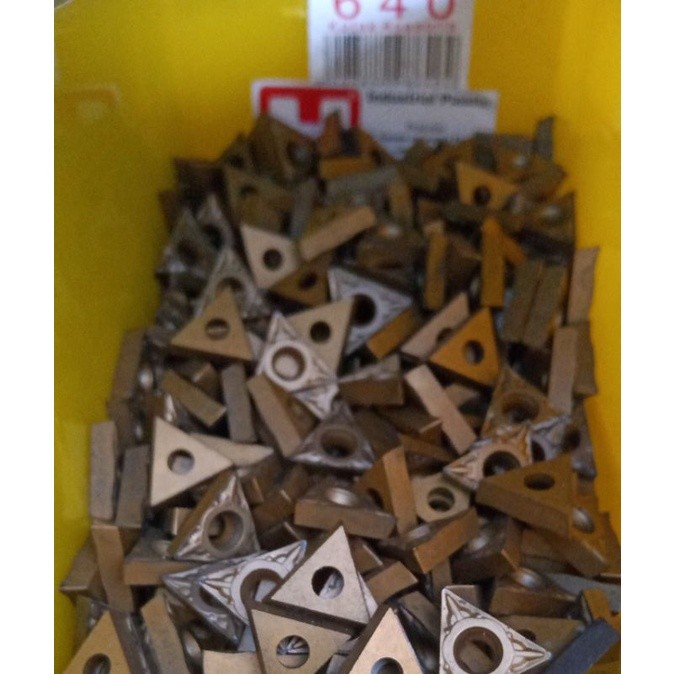 TCMT160404 insert bubut TCMT16 carbide TCMT 16 04 BEKAS