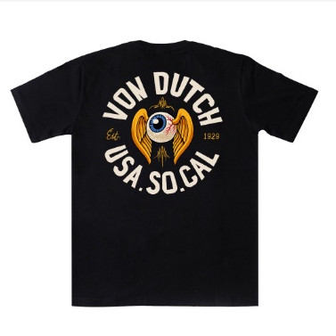 kaos baju Von Dutch So Cal | Kaos Unisex | Distro Pria Wanita