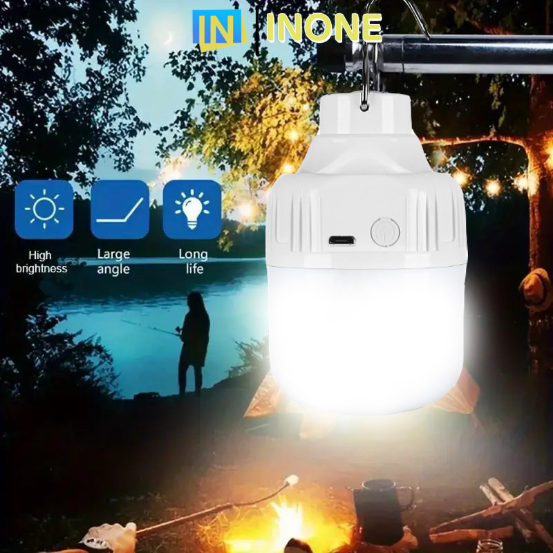 INONE - Lampu Emergency LED / Tetap Nyala Lama Walau Listrik Mati / Bohlam Emergency / Lampu Ajaib /