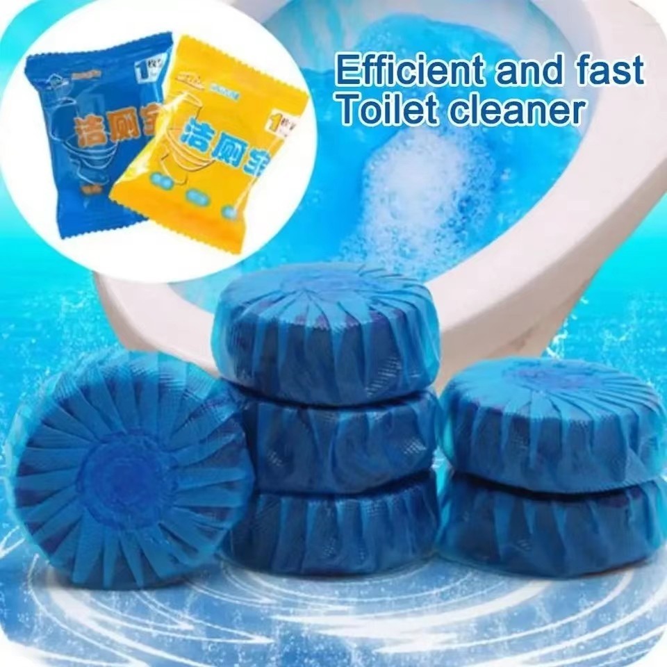 Semangat Pembersih Toilet Gelembung Biru/Penghilang Bau Toilet Ajaib Pembersih Toilet/Pembersih Kera
