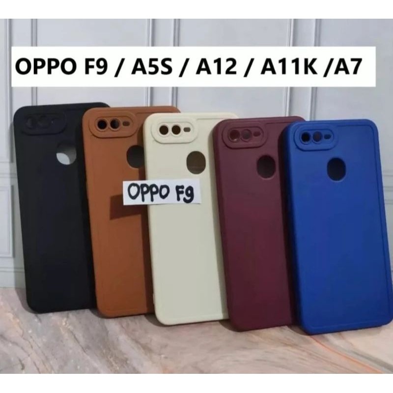 CASE / SILIKON MACARON OPPO A5S / A7 / A12 / A11K / F9 / AX7 CASING PRO CAMERA FULL KARET