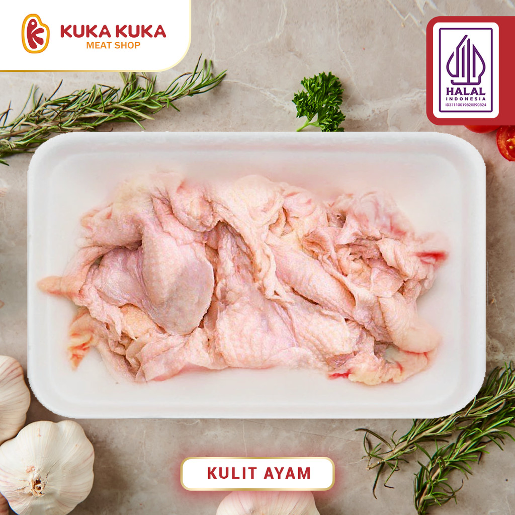 

Kulit Ayam Dada Fresh Kualitas Premium Murah - 500gr / 1kg