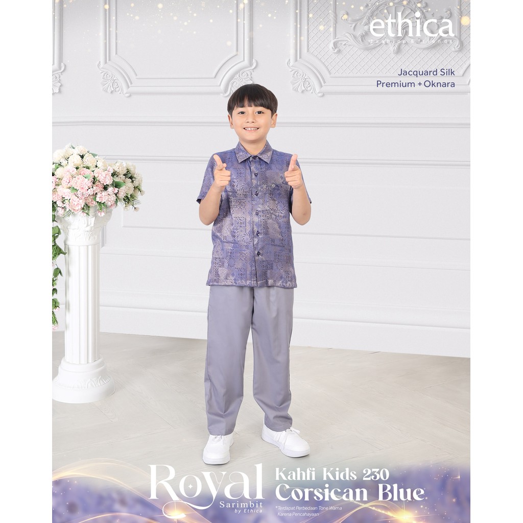 @NE% Ethica Baju Koko Anak Laki Laki / Sarimbit Ethica Terbaru 2025 / Sarimbit Elfa Baju Koko Anak L