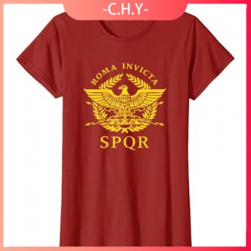 Kaos Roma Invicta SPQR Elang Romawi |xQpEr2ny|